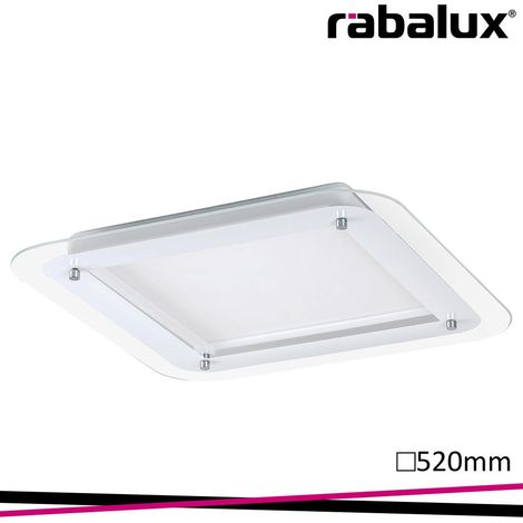 Plafoniera incasso LED quadrata 52cm 22W bianca Rabalux (1/3)