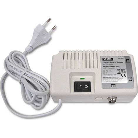 Amplificateur TV Axil pour l'intérieur (UHF/VHF) 2 Sorties avec filtre LTE - ENGEL AXIL AXIL BOSTON