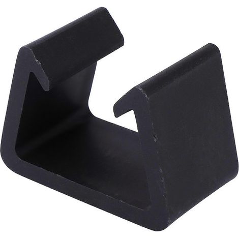 Pinces robustes pour meubles, pinces pour chaises, ensemble de 4 fixations noires pour la maison (1/5)