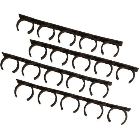 Selbstklebende Gewürzclips, für 20 Gewürzgläser, schwarz (1/5)