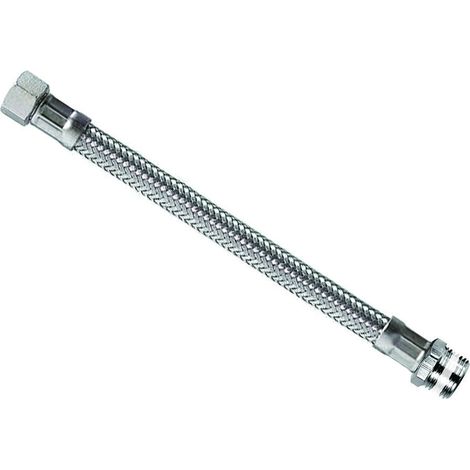 Flessibile Inox Parigi M1/2 - F3/8 "Flexcore" - M 1/2" F 3/8" cm.40 - 5 pz