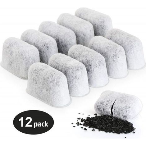 12pcs filtres à eau à charbon actif de remplacement pour machines à café Cuisinart et cafetières-Ywey (1/4)
