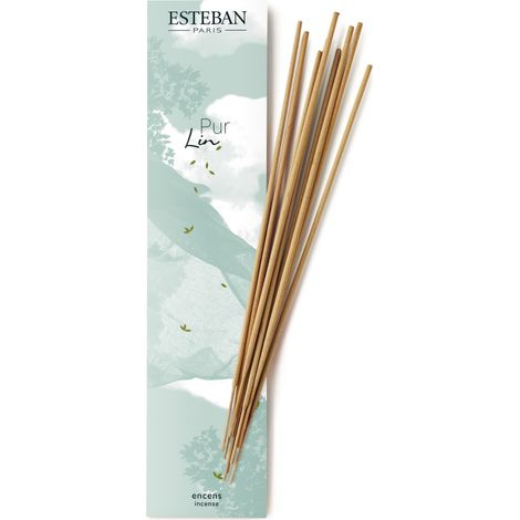 Esteban - Encens indiens 20 bâtonnets Pur lin (1/3)