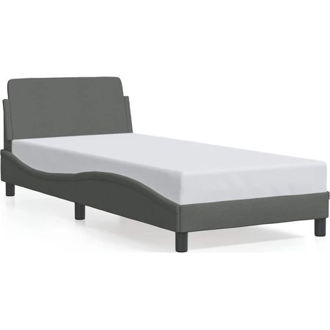 Maison Exclusive - Giroletto Dover Grigio Scuro 80x200 cm Tessuto (1/5)