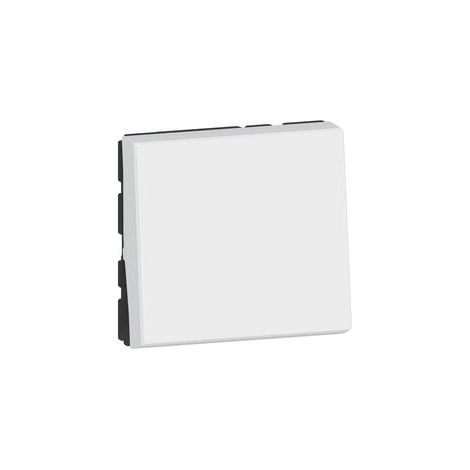 Legrand – Interrupteur va-et-vient EasyLED Mosaic 2 modules – Blanc – Connexion rapide par bornes automatiques – 10AX 250V – 77011L