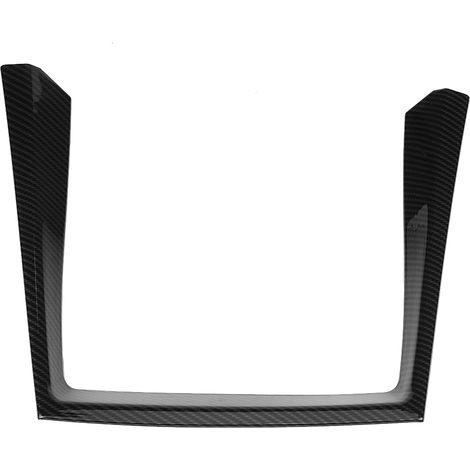 GARRYFIZH Couvercle de porte-gobelet, autocollant décoratif, accessoire intérieur, design élégant, auto-adhésif, léger, en ABS pour voiture