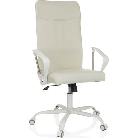 Bürostuhl / Drehstuhl STRYKA W Stoff beige hjh OFFICE (1/5)