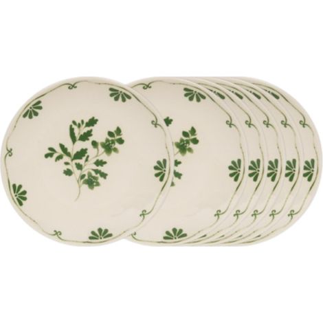 Table Passion - Assiette cocktail Appoline verte 15 cm (lot de 6) (1/3)