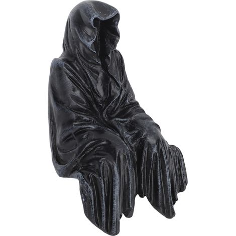 Décoration de jardin extérieur en résine, sculpture/statue d'Halloween, figurine fantôme pour la maison, la cour, le patio et la pelouse (1/5)