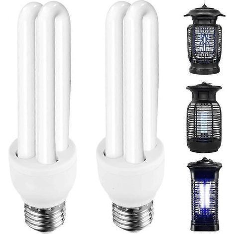 Lot de 2 ampoules 2U type E27 20W de remplacement compatibles avec Homesuit Keuomy Ylu