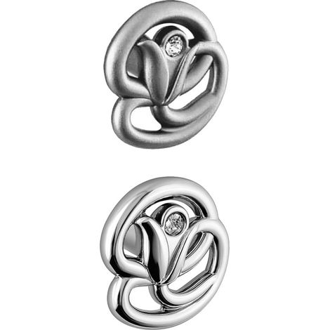 Pomello per mobili con Swarovski in stile moderno serie 72 Giusti - 00 Cromo Lucido
