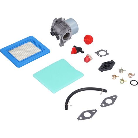 Rasenmäher-Ersatzteilset mit Aluminiumvergaser 799866 790845 799871 – Inklusive Luftfilter, Ventilen und Zubehör (1/5)