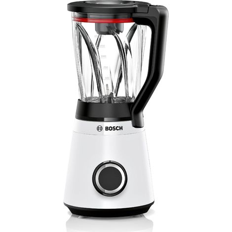 Blender Série 4, MMB4151W, mixeur smoothies, 1200 W, 30 000 tr/min, lames en acier inoxydable, bol Tritan, 2 vitesses et fonction turbo, blanc (1/5)