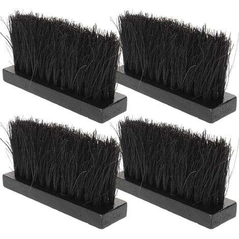 Têtes de rechange noires pour brosse nettoyage cheminée (lot 4) (1/5)
