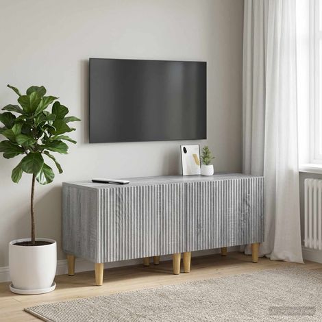 vidaXL Mobile TV Sonoma grigio Legno ingegnerizzato (1/5)