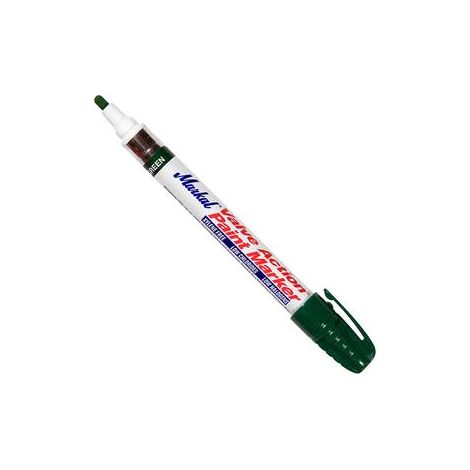 MARCADOR VERDE DE PINTURA LÍQUIDA INDELEBLE MARKAL