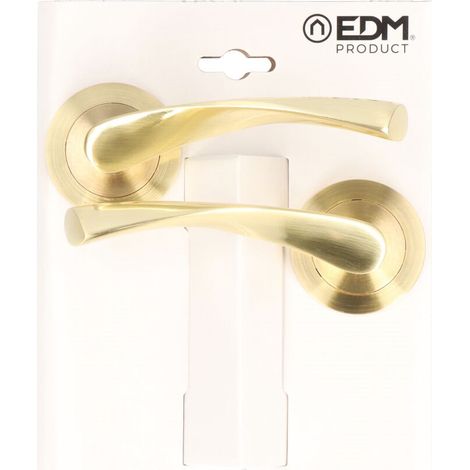 Türgriff edm Modell 8425998854381 gold Durchmesser 50 mm Packung zwei (1/3)