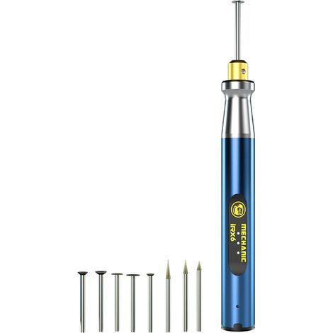 IRX6 – Tragbarer elektrischer Gravierstift mit einstellbarer Geschwindigkeit, Mini-Poliermaschine für Smartphones, wiederaufladbar (1/5)