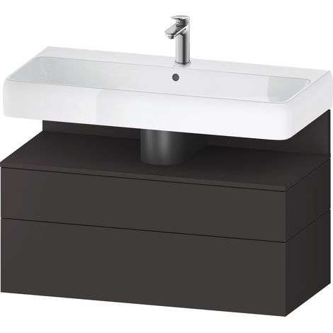 Duravit Collection One Meuble sous-lavabo, 1 tiroir et 1 tiroir, (1/2)