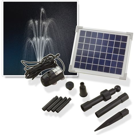 Solar - Springbrunnenpumpe SP 500 Wasserspiel Pumpe für Gartenteich Zierbrunnen (1/5)