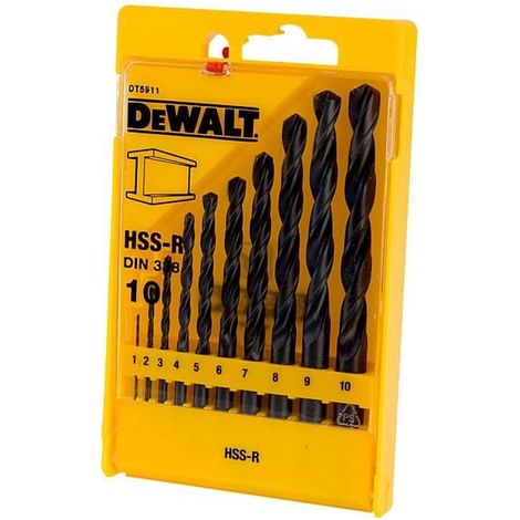 METALL-HSS-R-BOHRER-SET 10-tlg. 1-10mm