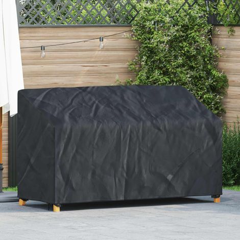 Abdeckung für Gartenbank 165 x 70 x 65 / 94 cm 210D Oxford Stoff (1/4)