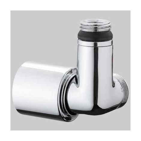 VALVOLA DAFNE TERMOSTATICA AD ANGOLO DX CROMO  1/2  24 x 1.5     ICMA