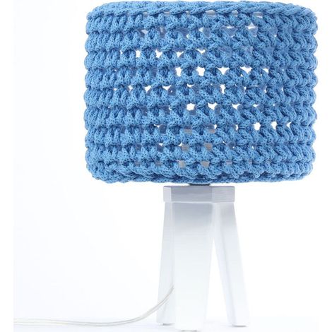 Lampe de chevet sploty 0a0m-003 - Bleu, blanc (1/5)