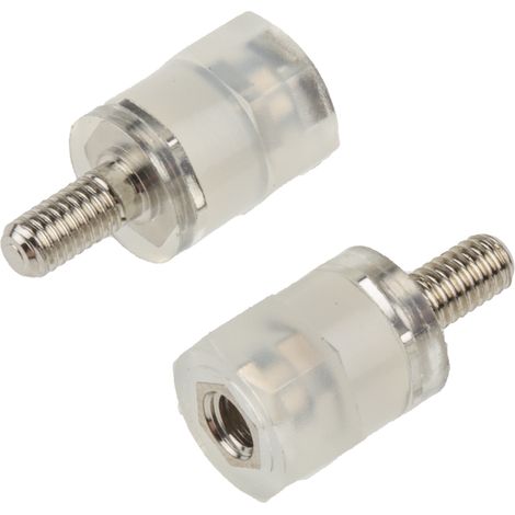 Entretoise filetée RS PRO, longueur 9mm, Mâle / Femelle, M3 x M3 ( Prix pour Paquet de 50 ) (1/2)
