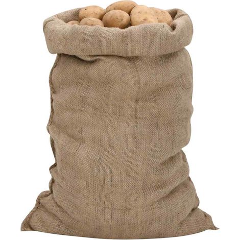 vidaXL Sacos de yute 30 unidades 60x105 cm 100% yute 340 g/m² (1/2)