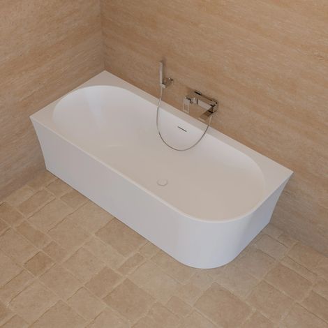 Vasca freestanding - Cosmic 170 gauche blanche -  Bianco - 170 x76 x58 cm, by SPALINA