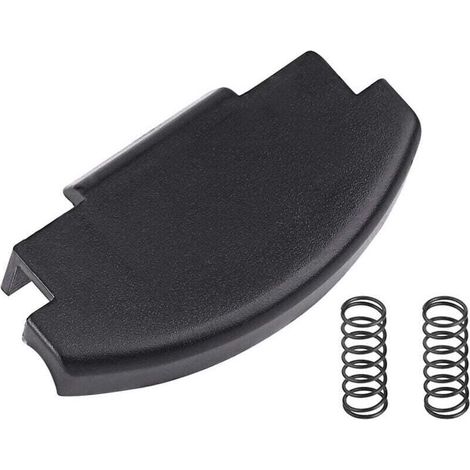 Bardusch-Bouton de verrouillage du couvercle de la Console de l'accoudoir de rangement central pour 99-05 JETTA GOLF MK4 JETTA B5 noir (1/4)