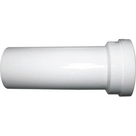 Siamp – Manchon droit pour évacuation WC – Ø 100 mm – PVC blanc lisse – Accessoire plomberie léger et facile à poser