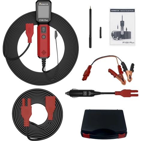Probador de circuitos, compatibilidad automotriz, funciones de prueba completas, P100 (1/2)