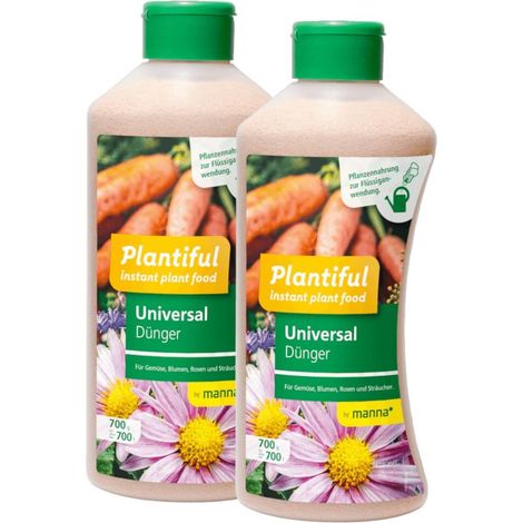 Manna Plantiful Engrais universel 1400 g Légumes Fleurs Arbustes Roses (1/5)