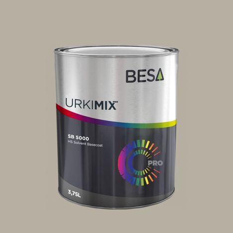 Pot de peinture Polyuréthane / bi composant Gris Silex RAL 7032  Mat - 500 gr