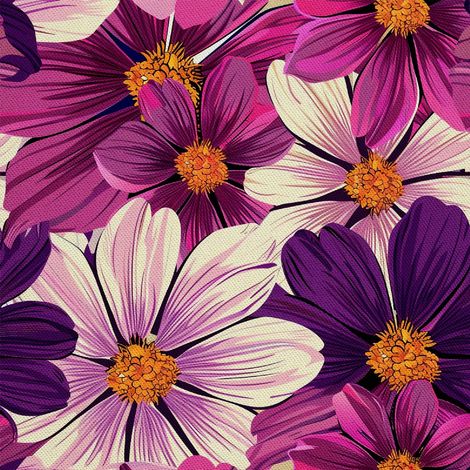 Tela decorativa para exteriores Oxford - Motivo floral I DX5535 (1/5)