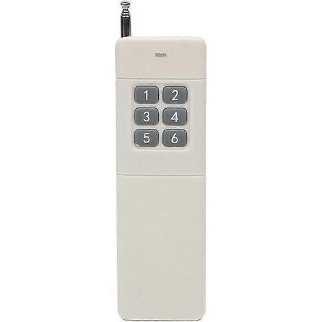 Télécommande RF - 433 MHz - 1 2 4 6 8 ou 12 Canaux - Pour Moteur - 6 Touches (1/5)