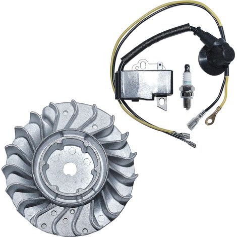 Flywheel Ignition Coil Spark Kit For MS251 For Stihl MS 251C For Chainsaw 1143 400 1203, Flywheel, Ignition Coil, Spark Plug. (1/5)