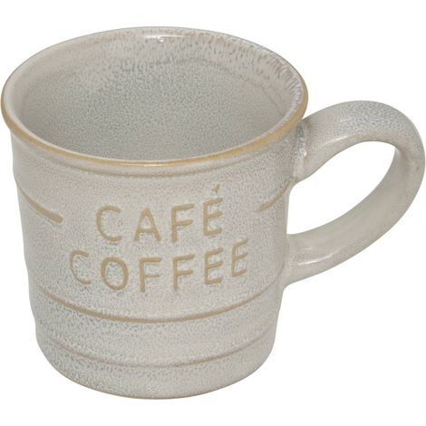 Weiße Kaffeetasse 8cl - Atmosphera créateur d'intérieur