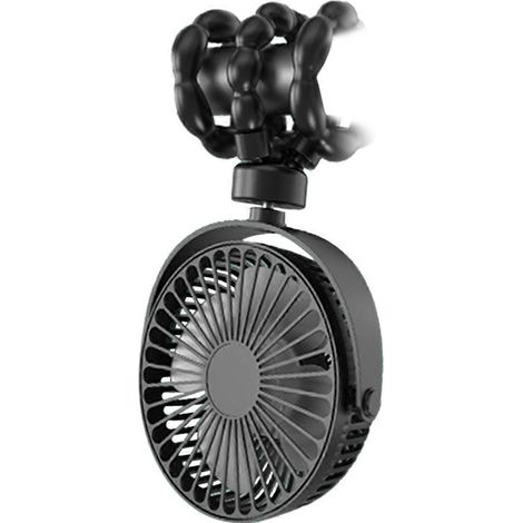 Kleiner, tragbarer Mini-Oktopus-Ventilator, Handventilator für den Schreibtisch, leiser USB-Ventilator
