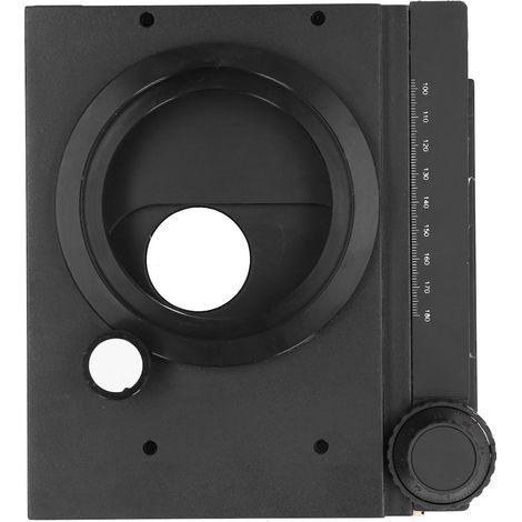 Micromètre de microscope stéréo mobile précis à plate-forme XY pour caméras industrielles (1/5)