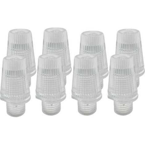 Pack de 8 Serre-câbles Presse-étoupes Transparent Fixation et Maintien des Câbles Électriques pour Douilles Soulagement de la Tension pour les Câbles Sécurité Fabrication Italienne (1/5)