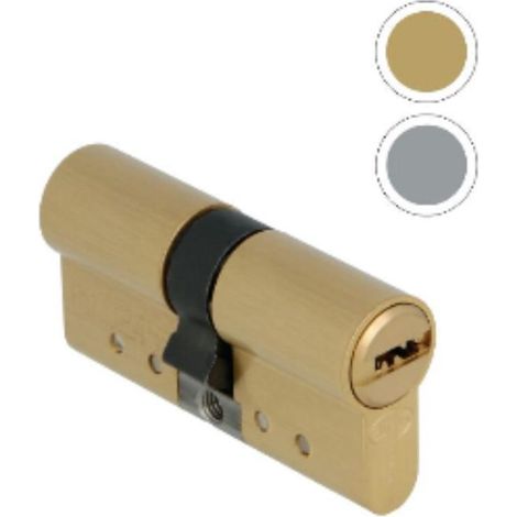 FPLUS bombillo amig mod.10000e 40x50 laton , Cilindro de alta seguridad en latón con 6 pines y leva de 15 mm.
Doble embrague.
1 pin antitaladro en el cuerpo y 2 en el rotor.
Barra