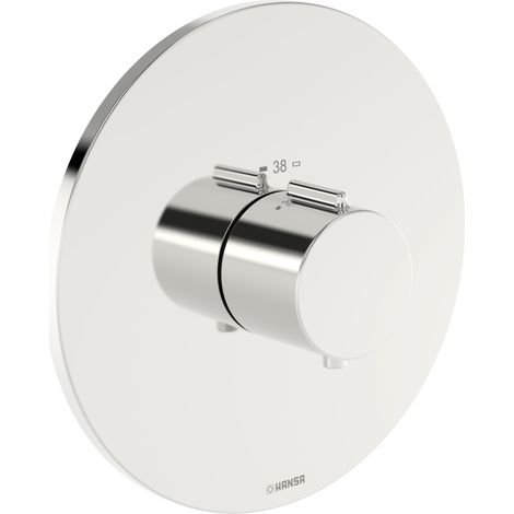 HANSA HA Kit de finition pour une sortie - HANSAEASYTHERM 8860 Rosace ronde chromé, 88609245