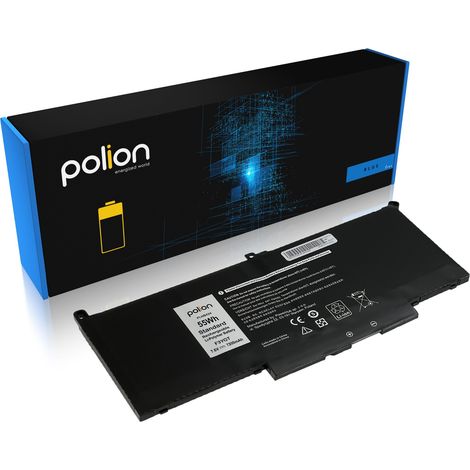 Bateria do lapotpa DELL F3YGT Latitude 7280 7290 7380 7390 7480 7490 7200mAh