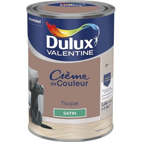 Valentine Satin-Farbcreme 1,25l Taupe - Dulux Valentine