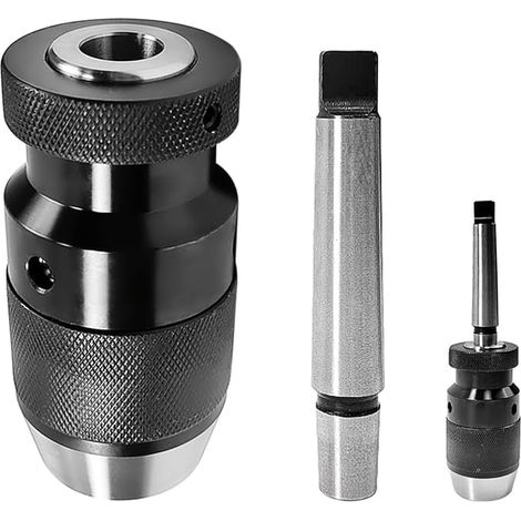 Drill Chuck with a 16 mm clamping range, Metal Lathe Chuck, Suitable for shaft, fixing lathe tools, drilling and chuck for lathe (1/4)