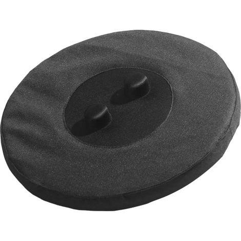 Coussin de tabouret pliable Housse de tabouret rétractable Coussins de chaise épaissis Coussin de tabouret rond Coussin de chaise de tabouret imperméable Coussin de chaise avec sangle ela (1/5)