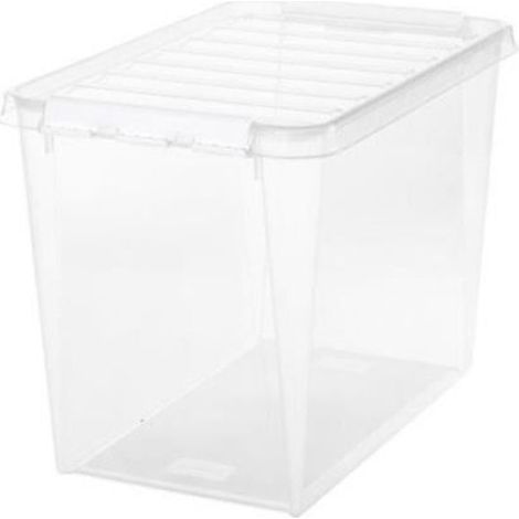 Scatola contenitore smartstore classic 65 61 litri impilabile ermetica